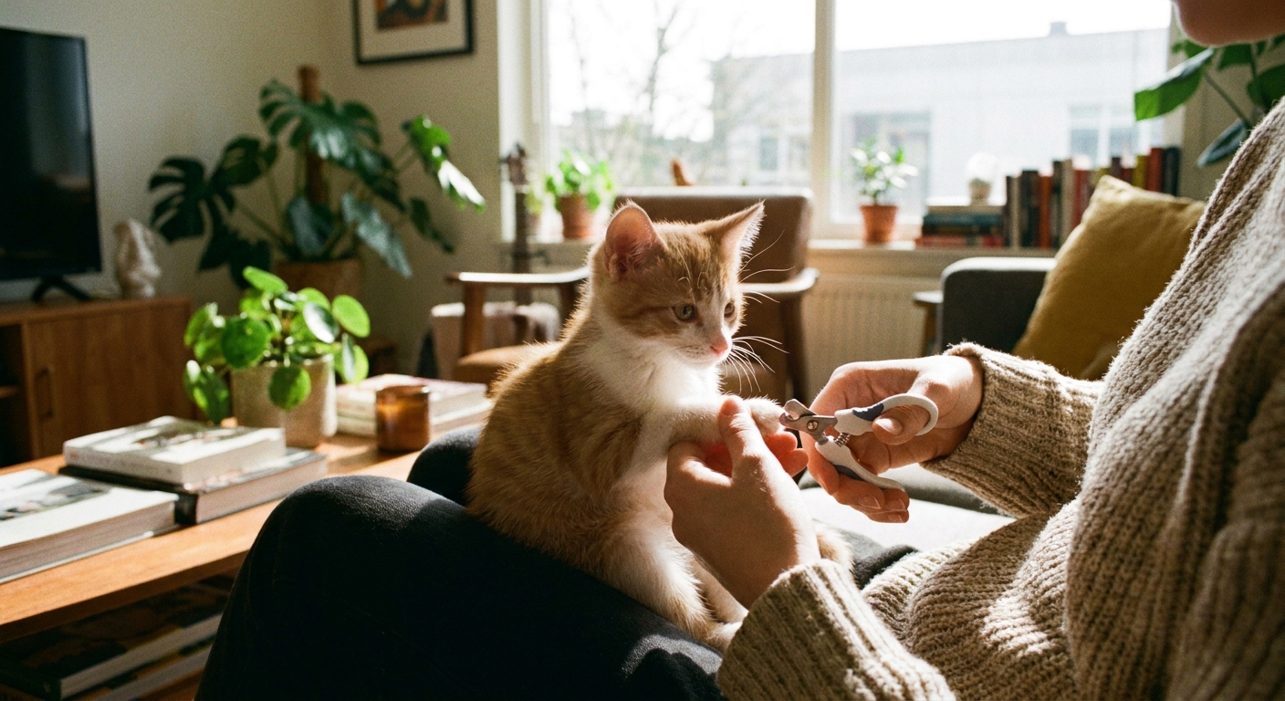 How to Trim Your Kitten’s Nails Safely
