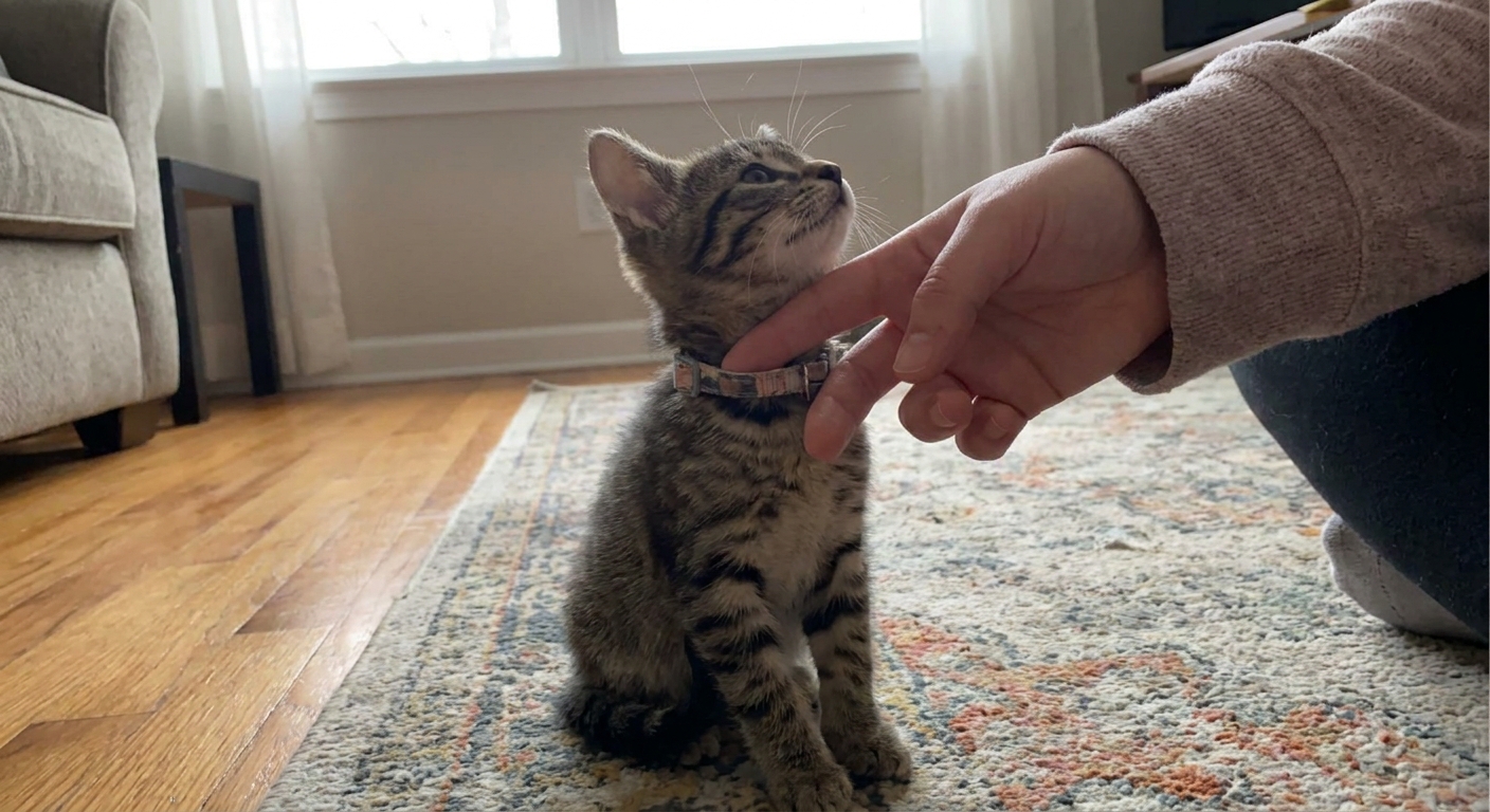 Breakaway Collars and ID Tags for Kittens