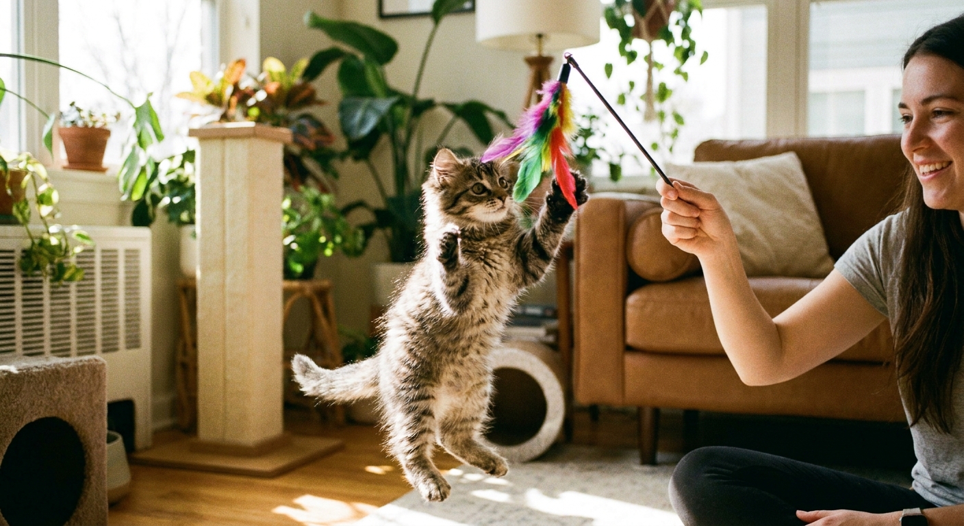 10 Safe and Stimulating Kitten Toys